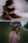 Looking girls outdoor swinging